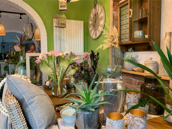 Blumen Dekoration und Floristik